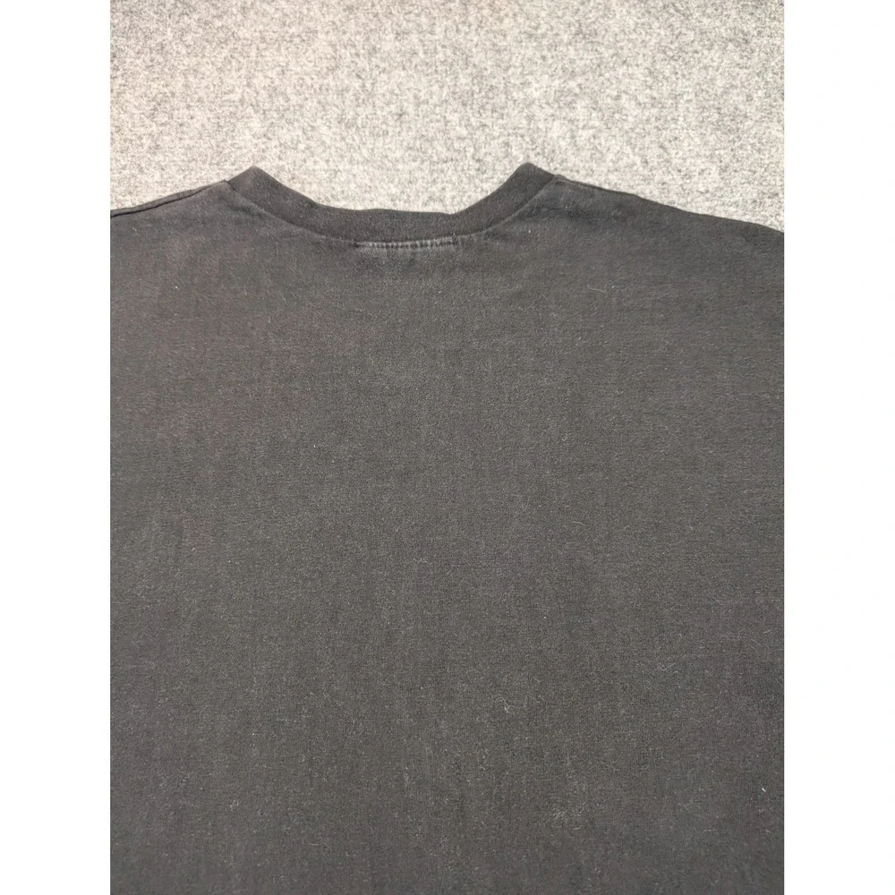 Polo Ralph Lauren Shirt Mens Black V-Neck Short Sleeve Embroidered Red Pony Logo